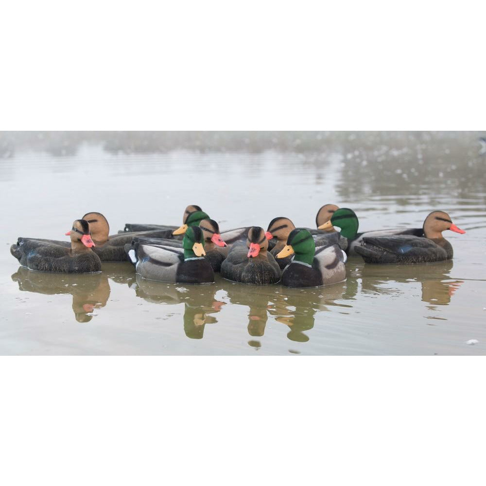 GAME ON MALLARD DUCK PREMIER 8X HENS 4X DRAKES DECOY