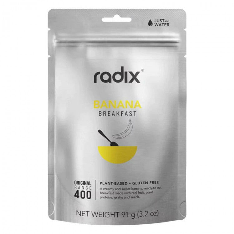 RADIX NUTRITION ORIGINAL BREAKFAST 400K BANANA: 91G