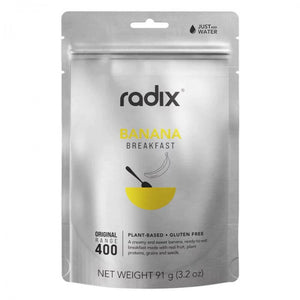 RADIX NUTRITION ORIGINAL BREAKFAST 400K BANANA: 91G