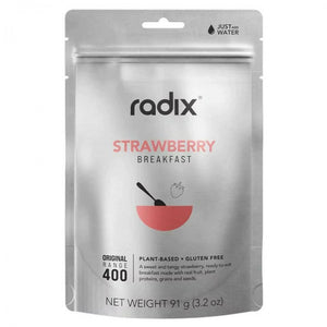 RADIX NUTRITION ORIGINAL BREAKFAST 400K STRAWBERRY: 91G