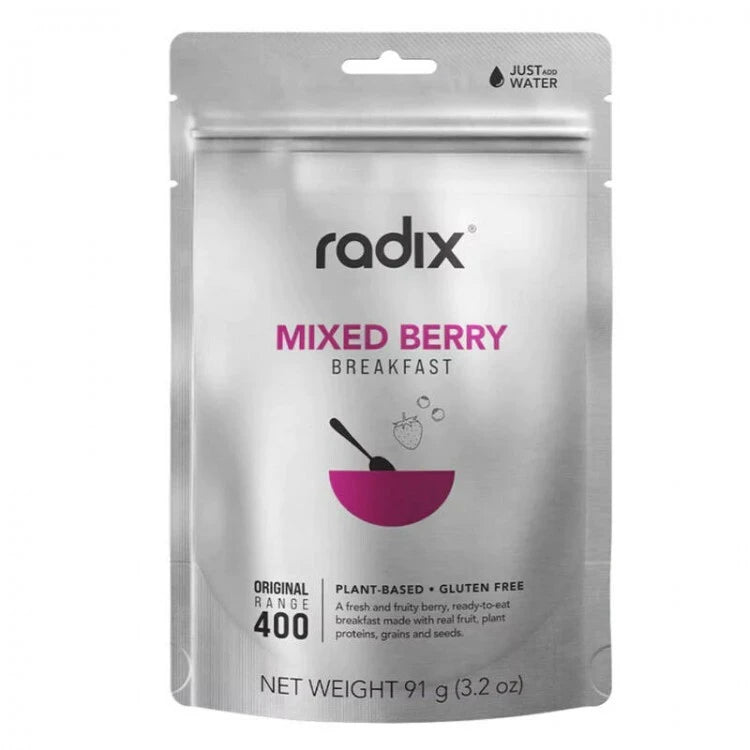 RADIX NUTRITION ORIGINAL BREAKFAST 400K MIXED BERRY: 91G