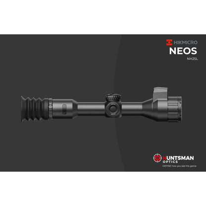 HIKMICRO NEOS NH25L thermal imaging riflescope 30mm tube LRF Rangefinding side view