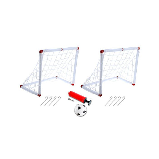 2 MINI SOCCER GOAL SET