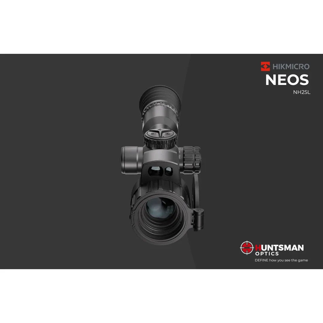 HIKMICRO NEOS NH25L thermal imaging riflescope 30mm tube LRF Rangefinding front lens