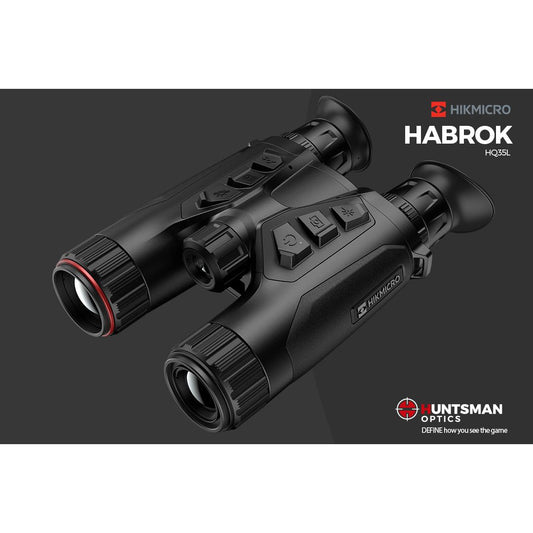 HUNTSMAN HIKMICRO THERMAL IMAGER BINOCULAR HABROK 35MM LRF