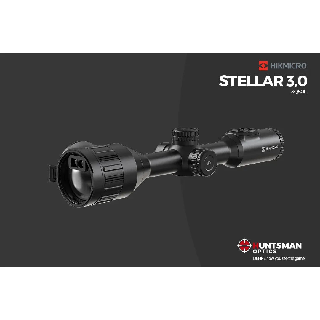 HIKMICRO STELLAR SQ50L 3.0 thermal rifle scope with rangefinder