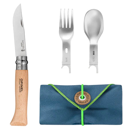 OPINEL PICNIC+ POCKET CUTLERY  SET: 8CM