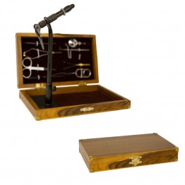 SURFMASTER DELUX WOODEN FLY TYING KIT