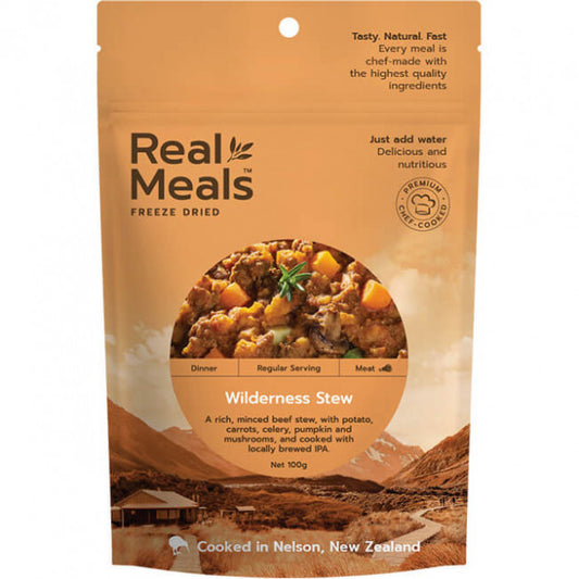 REAL MEALS WILDERNESS STEW: 120G