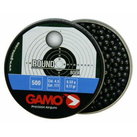 GAMO .177 ROUND AIR RIFLE PELLETS 500PK