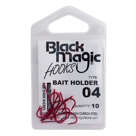 BLACK MAGIC BAITHOLDER HOOKS 10PK