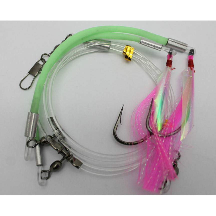 TACKLEMAN COD FLASHER LONG SHANK 7/0