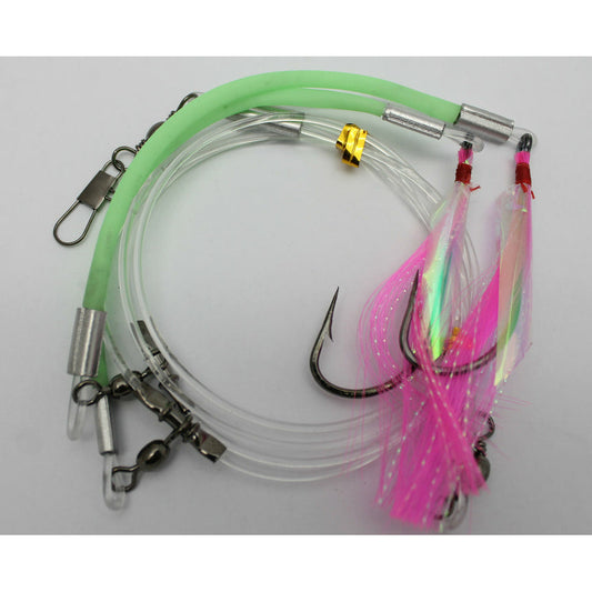 TACKLEMAN COD FLASHER LONG SHANK 7/0