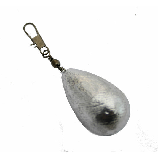 TEARDROP SINKERS WITH SWIVEL