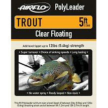 AIRFLO POLY LEADER CLEAR FLOATING - Southern Wild