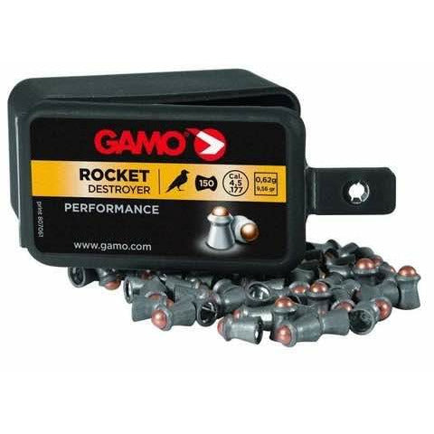 GAMO .177 ROCKET AIR RIFLE PELLETS 150PK