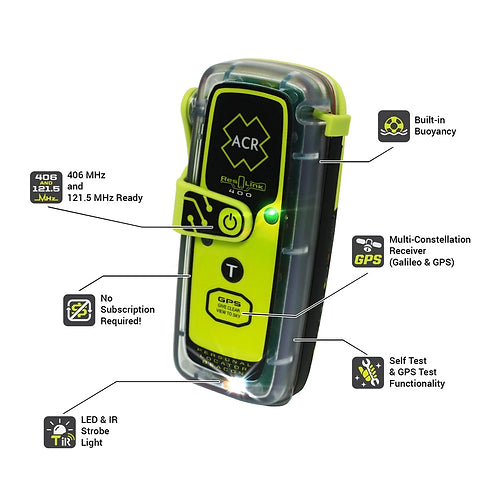 ACR PLB RESQLINK 400 GPS PERSONAL LOCATION BEACON (PLB)